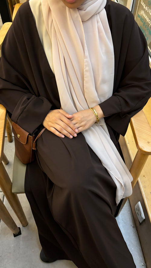 Reem - Chocolate Truffle with Cream Hijab