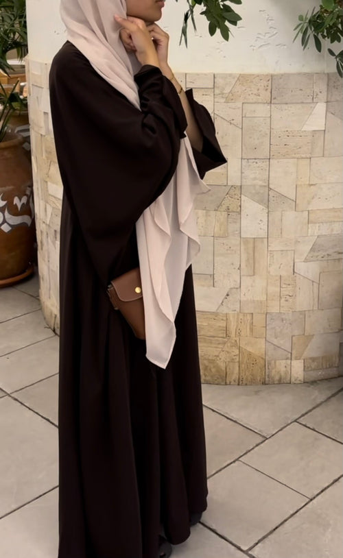 Reem - Chocolate Truffle with Cream Hijab